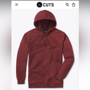 Cuts Clothing Hoodie- Cabernet